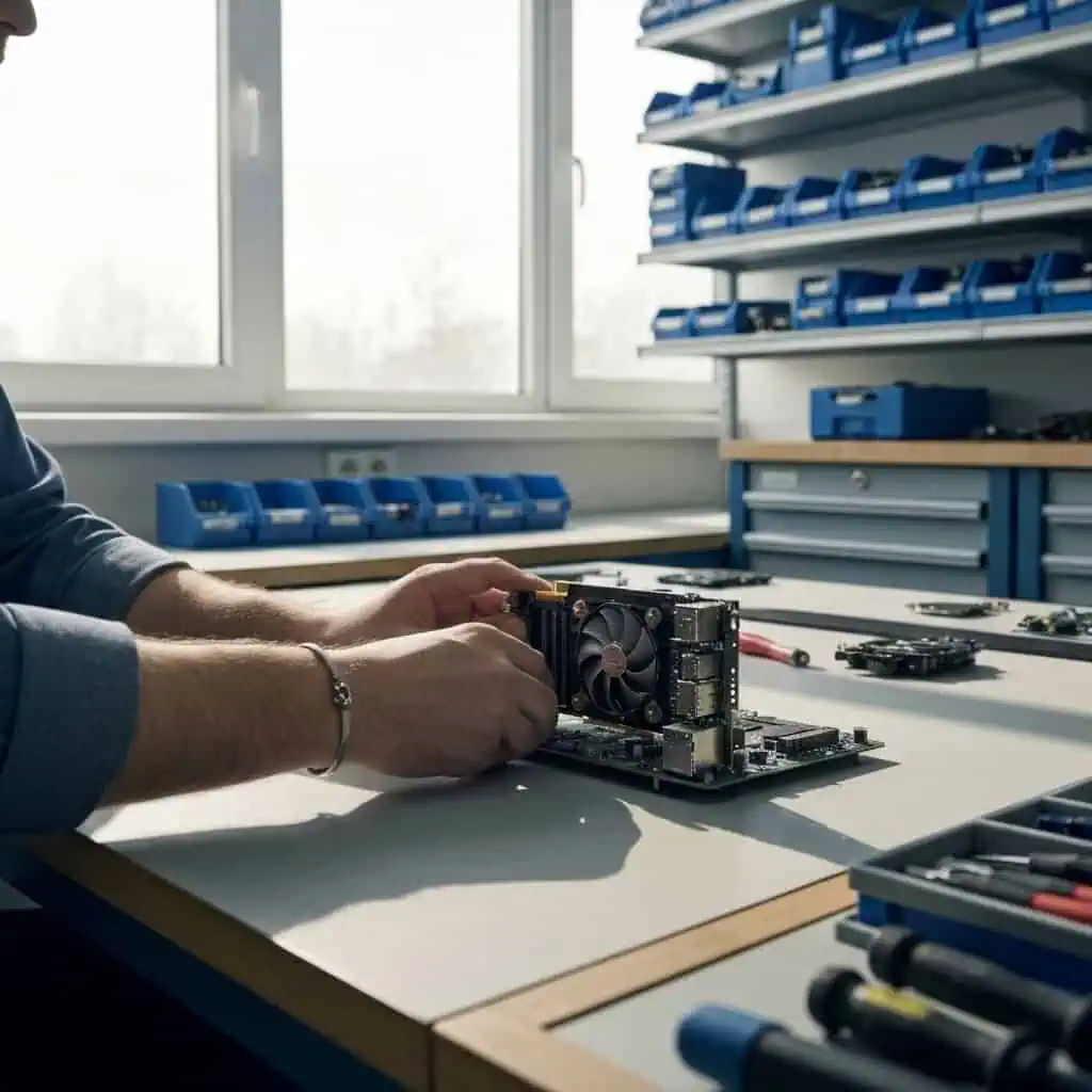 Działanie w praktyce technologii: Sprzęt komputerowy krok po kroku