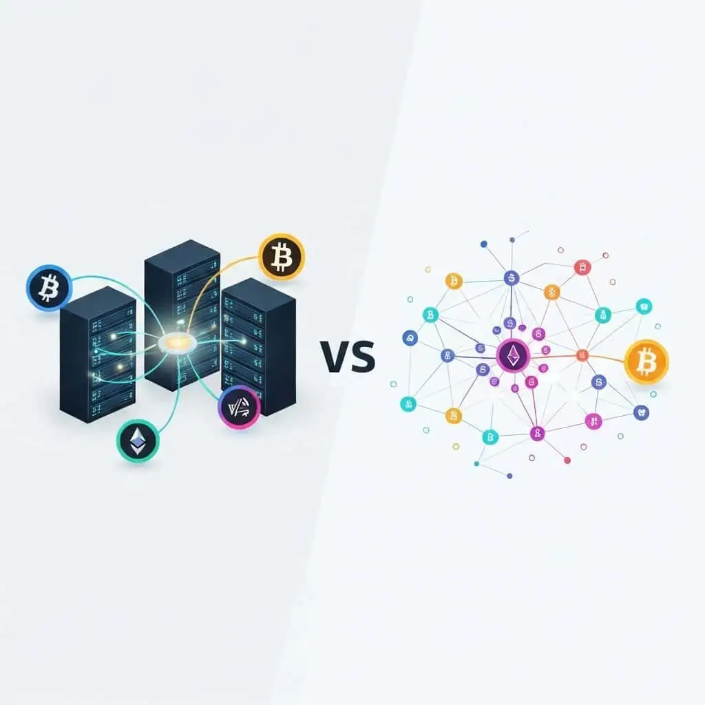 Giełdy kryptowalut: centralizowane (CEX) vs. zdecentralizowane (DEX) – kluczowe różnice dla inwestora